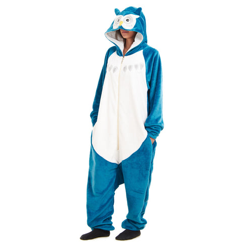 Snuggs Blanket Animal Onesie Owl Onesie
